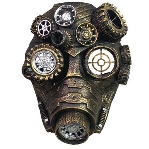 Steampunk Gas Mask Prop Costume Cosplay Full Face NWT‎